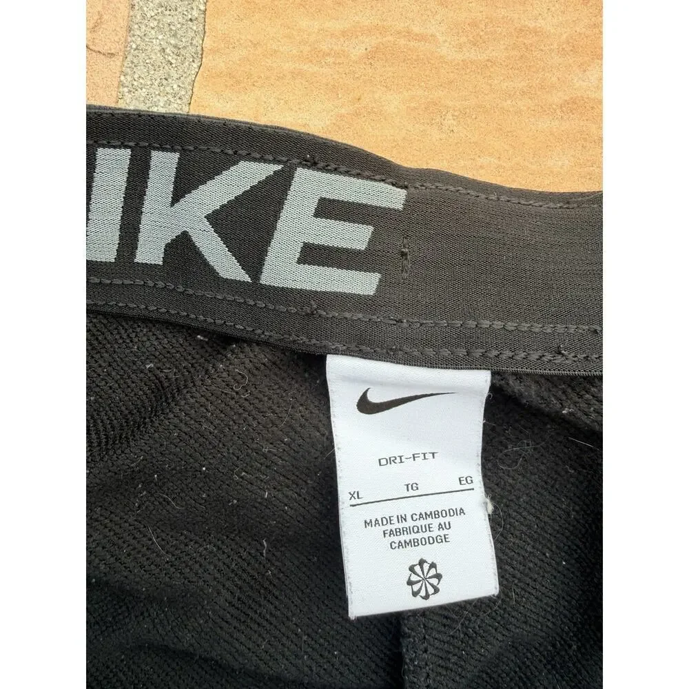 Nike Men’s Dri-Fit Tapered Training Sweatpants Black Size XL CZ6379-010